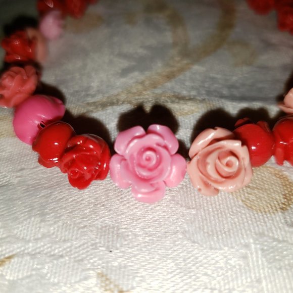 Handmade Red and Pink Rose Set! - Picture 5 of 14